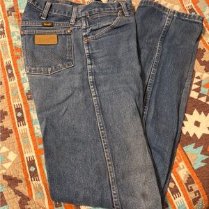 Wrangler Men's Denim Straight Jeans